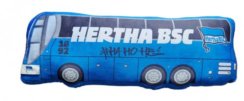 Hertha BSC Berlin Kissen - Mannschaftsbus - Plüschkissen HBSCB