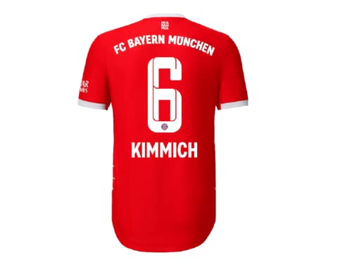 FC Bayern München Herren Joshua Kimmich Kit Nameblock Nummer, White, One Size