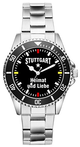 KIESENBERG Stuttgart Geschenk Artikel Idee Fan Uhr 2280