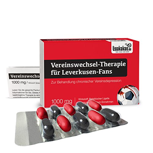 Alles für Leverkusen-Fans by Ligakakao.de Bayer 04 Leverkusen Fanartikel Geschenk geldbörse ist jetzt VEREINSWECHSEL-Therapie Porte­mon­naie Herren Geldbeutel Wallet Leder